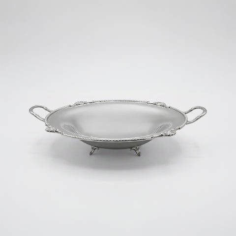 Footed Royal Serving Dish With Handles