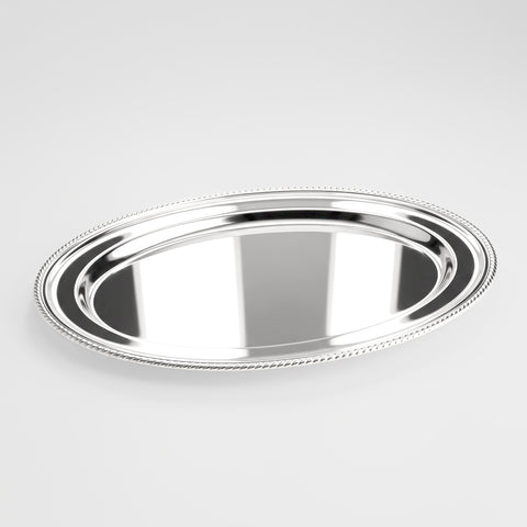 Kordelrand Oval Serving Dish