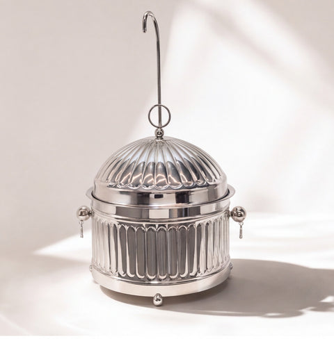Striped Chafing Dish