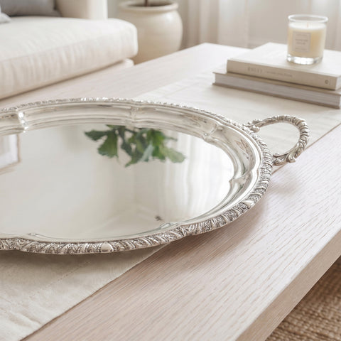 Luxe Oval Serving Tray