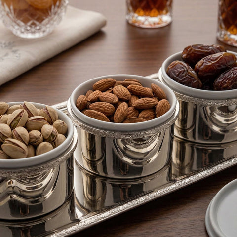 Serving Chocolate & Nuts Set