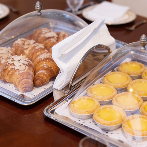 Two-Sectional Tray with Handles