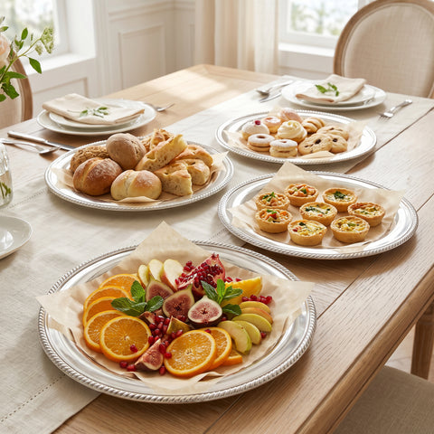 Kordelrand Rounded Serving Dish
