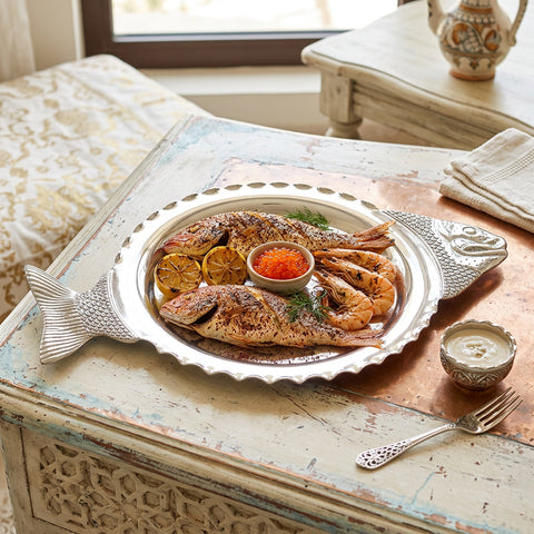 Seafood Rounded Serving Dish