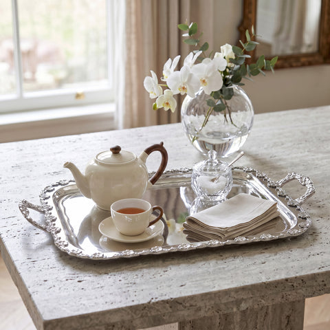 Luxe Floral Serving Tray