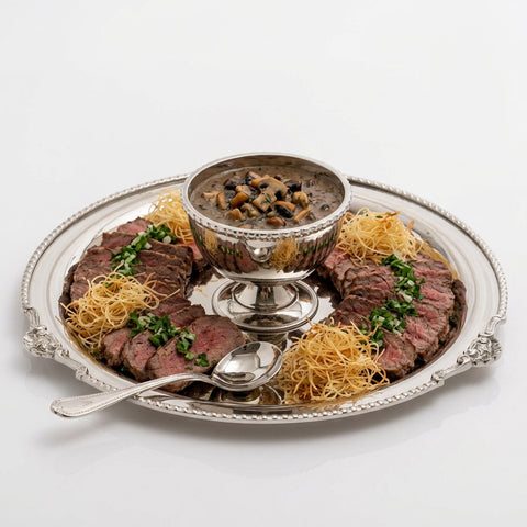 Elegance Serving Dish with Saucier