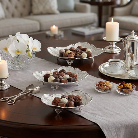 Trio-engraved Chocolate & Nuts Set