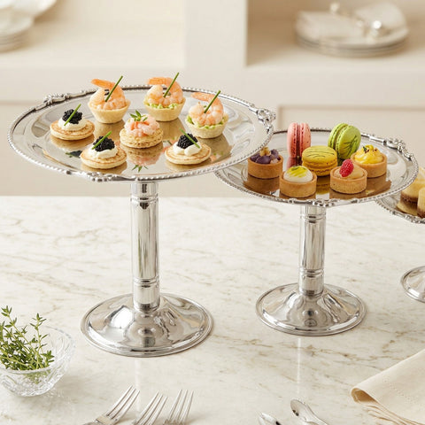 Trio-Dessert Stand Rounded Set - 3 Heights