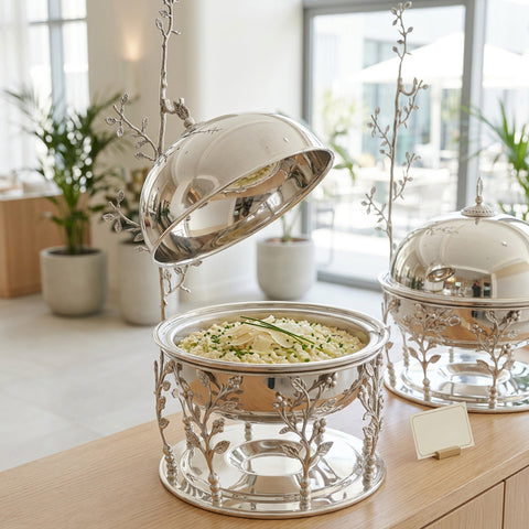 Floral Chafing Dish
