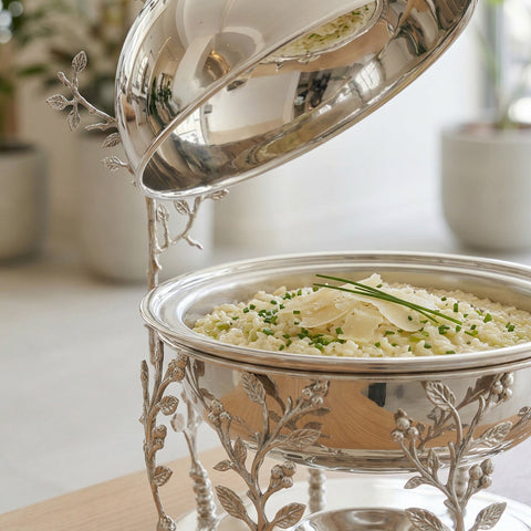 Floral Rounded Chafing Dish