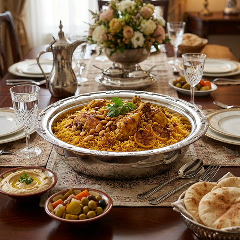 Deep Elegance Serving Dish