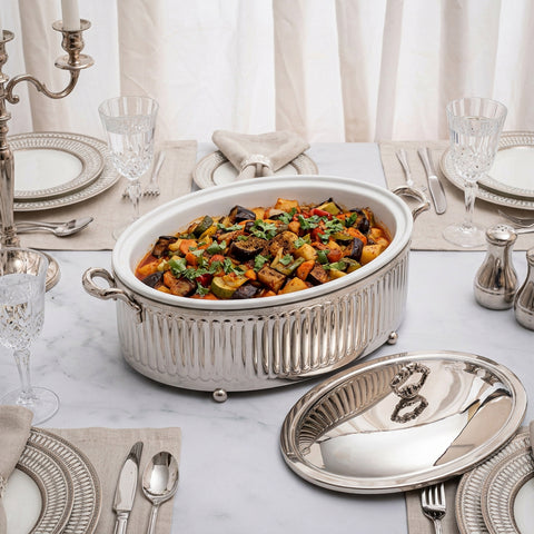 English Oval Casserole