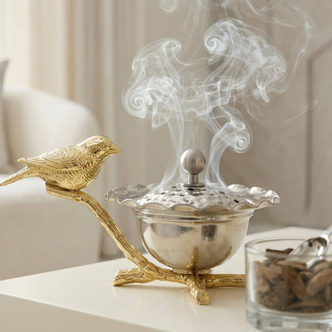 Gold Bird Censer