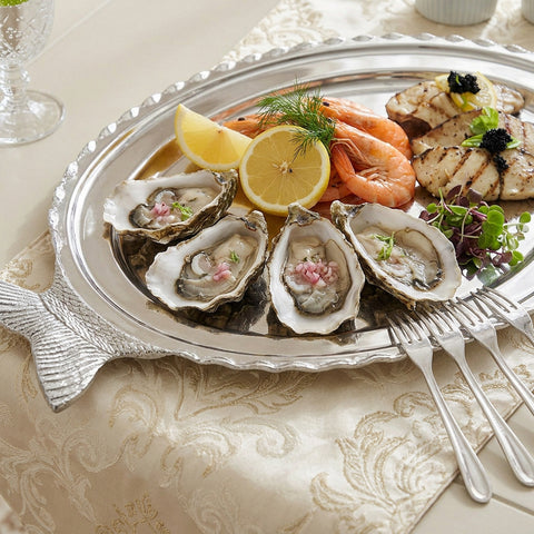 Seafood Oval Serving Dish