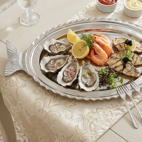 Seafood Oval Serving Dish