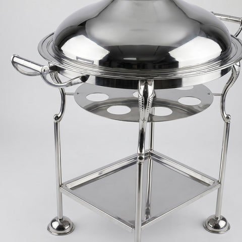 Ouzy Oval Chafing Dish With Trolley