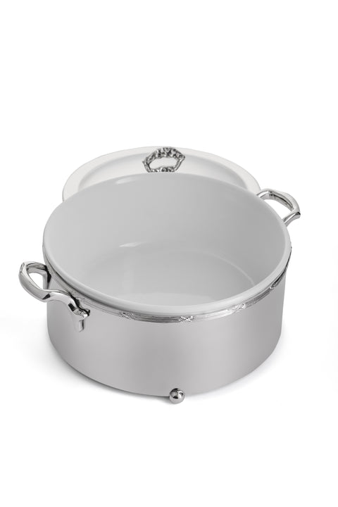 Ruban-Croisé Rounded Casserole