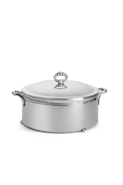 Ruban-Croisé Rounded Casserole