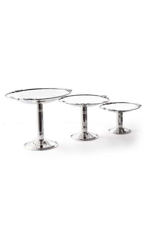 Trio-Dessert Stand Rounded Set - 3 Heights