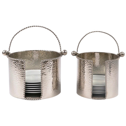 Hammered Plate Holder Set